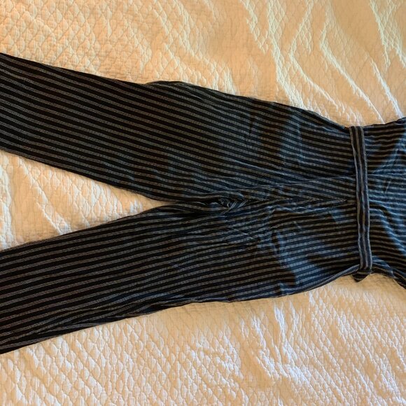 People Tree Striped Jumpsuit Size 10 - Picture 2 of 3